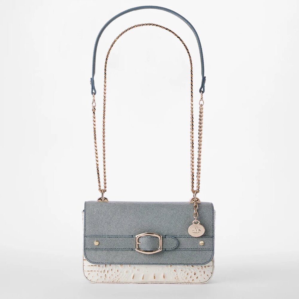 NWT ✅ Brahmin ROSA Snowball Minden Leather Bag ✨NWT, COA, DUST BAG